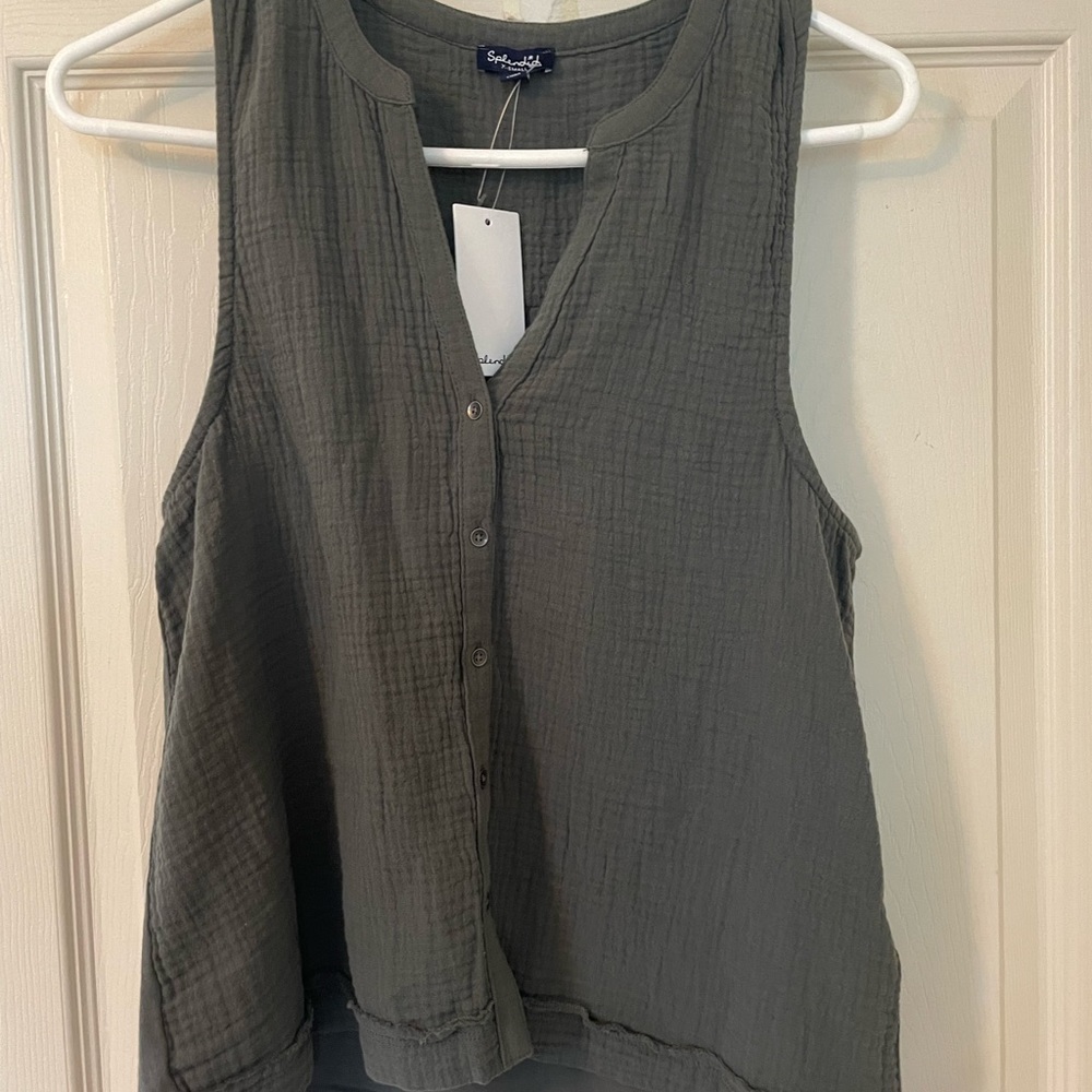 Splendid Short Sleeve Tank